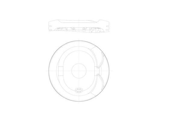 Piston (79.50MM-STD)  NÜRAL 8772068050000G