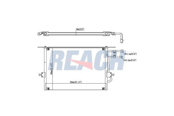Klima Radyatörü  FASE 11-618-008