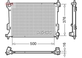 Su Radyatörü  DENSO DRM41010  DRM41010 253101J000 253101J500 253104P000