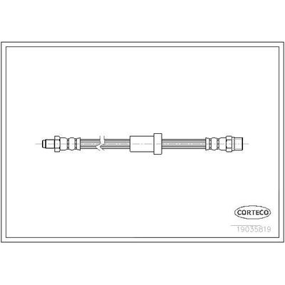 Fren Hortumu Ön Sağ veya Sol MGA 51813
