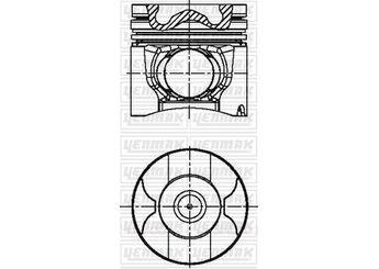 Piston  YENMAK 31-03162-000  21859212 21659212