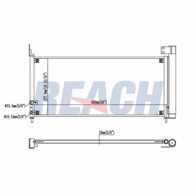 Klima Radyatörü  Toyota Auris Touring Sports (E18)(03.2013->)  BOSCH 1 986 AD2 379
