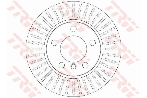 Fren Disk Ayna Ön Sağ ve Sol BMW 1 Serisi 5 Kapı (F20)(2011->)  TRW DF6255