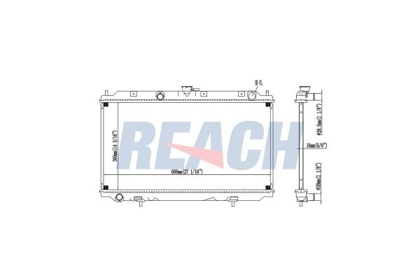 Su Radyatörü  RADISEN RR 67344