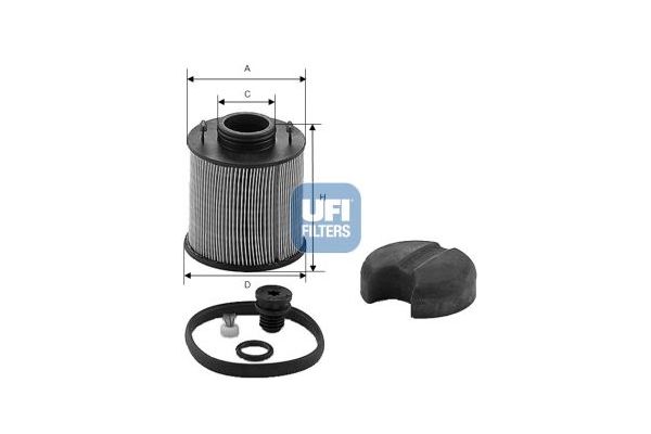 Yağ Filtresi  UFI 44.003.00