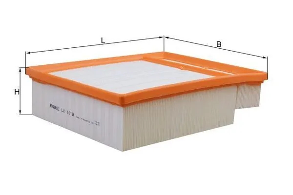 Hava Filtresi  Audi S4 Sedan (8E)(03.2003->)  MAHLE LX 1019