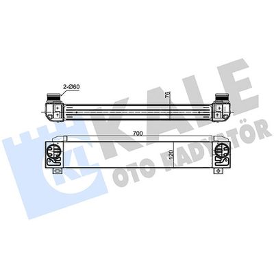 Turbo Radyatörü  Peugeot 308 CC Cabrio-Coupe (03.2009->)  KALE 375745