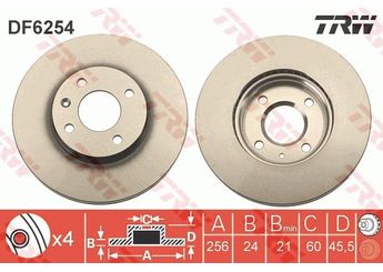 Fren Disk Ayna Ön Sağ ve Sol OPEL ORJINAL 13502001  13502001