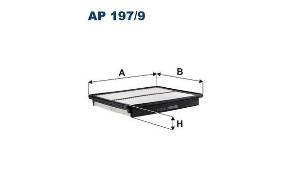 Hava Filtresi  Hyundai Santa Fe (DM)(2012->)  FILTRON AP 197/9