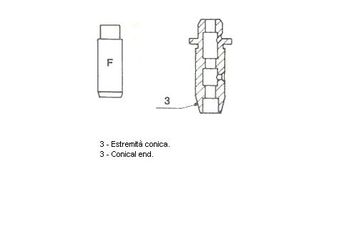 Supap Gaydı  PSA ORJINAL 022074  22074 22073 0220.73 0220.74