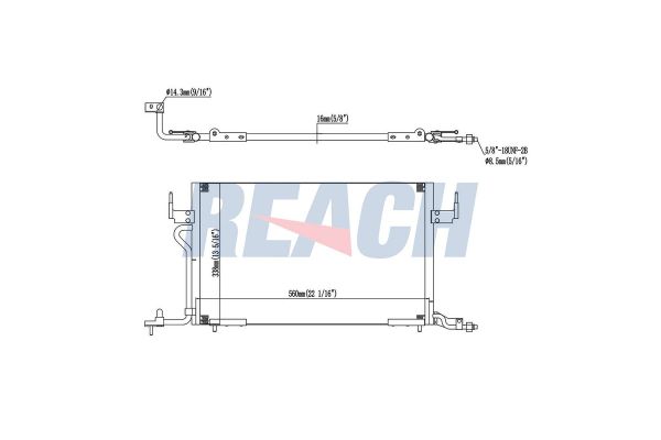 Klima Radyatörü  AXAM AX-04-03-05-0152
