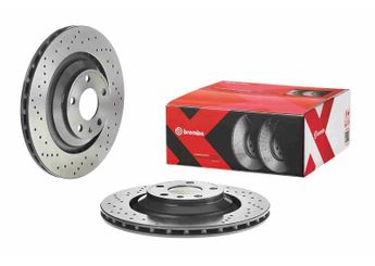 Fren Disk Ayna Arka Sağ ve Sol BREMBO 09.8842.2X  4F0615601F 4F0615601D L4FD615601A