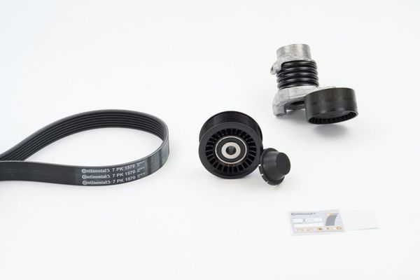 Vantilatör Kayış Seti  Nissan Micra (K14)(01.2017->)  CONTINENTAL 7PK1570K1