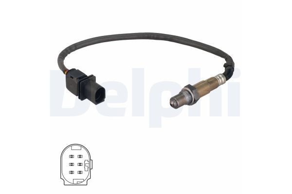 Oksijen (Lambda) Sensörü  Nissan Note (E12)(2013->)  DELPHI ES21118-12B1