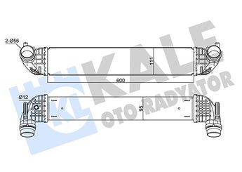 Turbo Radyatörü  MGA 87116  13356681 39109103 39185908