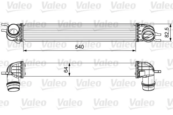 Turbo Radyatörü  MINI Roadster (R59)(2012->)  VALEO 818605