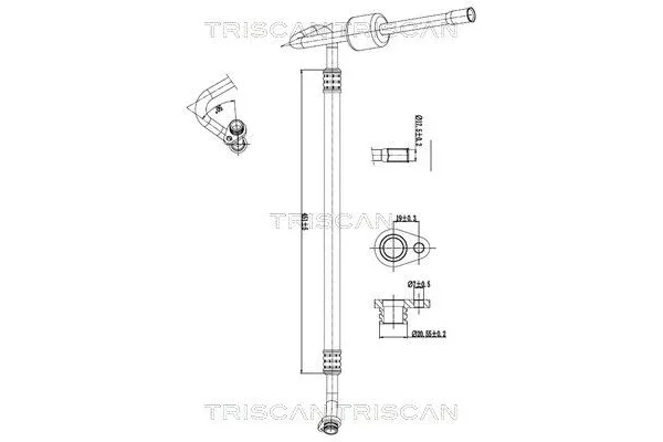 Klima Hortumu  PSA ORJINAL 6477GT