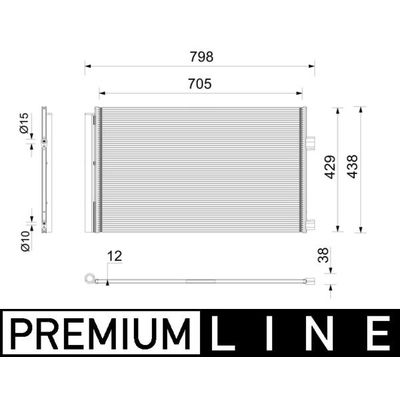 Klima Radyatörü  MAHLE AC 1200 000P