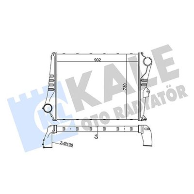 Turbo Radyatörü  KALE 349495