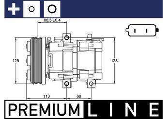 Klima Kompresörü  MAHLE ACP 101 000P  R96BW19D62 1018497 1035431 1406034 1427630 16BYU19D629AA 3649065 3933911 4054455 4674103 4749970 4L3H19497BA 4L3H19497BB 6997607 6 997 607 7058036 7 058 036 94BW19D629AC 94BW19D629AD 94BW19D629AE 96BW19497AA 96BW19497GA 96BW19D629BA R16BYU19D629AA R94BW19D629AC R94BW19D629AD R94BW19D629AE R96BW19D629BA