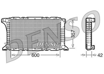 Su Radyatörü  DENSO DRM10090  DRM10090 6912241 92VB8005CD