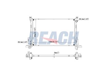 Su Radyatörü  RADISEN RR 686807  214106419R RR686807