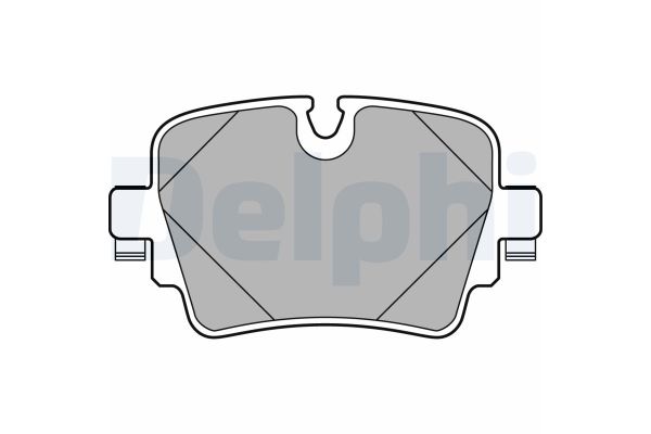 Fren Disk Balata Arka Jaguar F-Type Cabriolet (2013->)  DELPHI LP2767