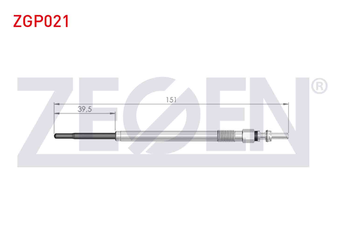 Isıtma Bujisi  ZEGEN ZGP021  2,79715E11 27600323 500351992 5802219038 5960A3 5960A4 5960K4 K5802219038 5690A3 5690 A3 5960 A3 5960 A4 5960 K4 71772817 500038789 5802823579