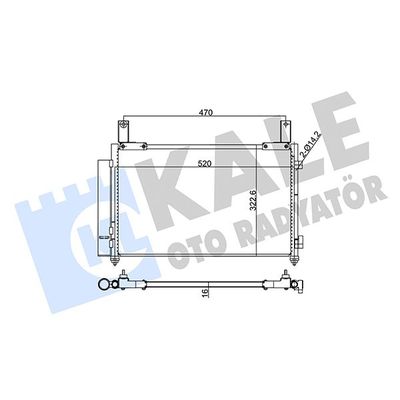 Klima Radyatörü  KALE 345165