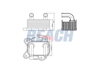 Motor Yağ Soğutucu  FITPART FIT04010023O  97223705 650616