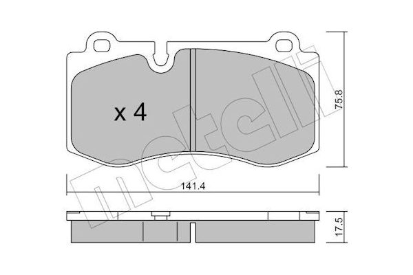 Fren Disk Balata Ön Jeep Grand Cherokee (WH)(2005->)  KALE BALATA 23960 178 05 KD11