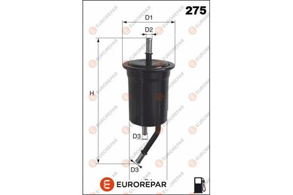 Yakıt Filtresi  Kia Rio (BC)(2000->)  EUROREPAR 1667443780