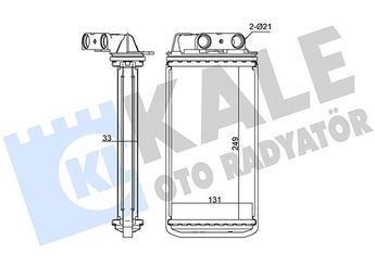 Kalorifer Radyatörü  MOTORTEC TMP0226  46723061