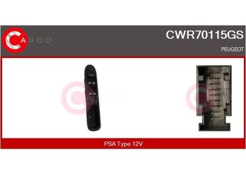 Cam Açma Düğmesi Ön Sol PSA ORJINAL 6554QF  6554QF