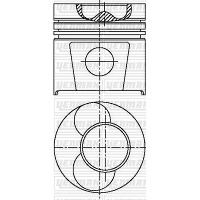 Piston (100.00MM-STD)  YENMAK 31-03427-150