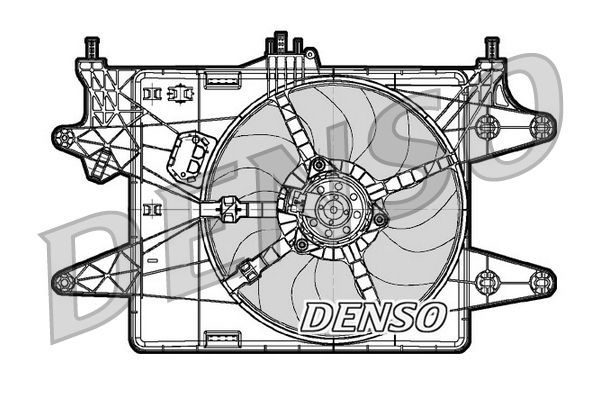 Radyatör Fan ve Motoru  MGA 83155