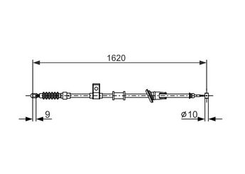 El Fren Teli Arka Sol BOSCH 1 987 477 893  30621298 30644115 30884537