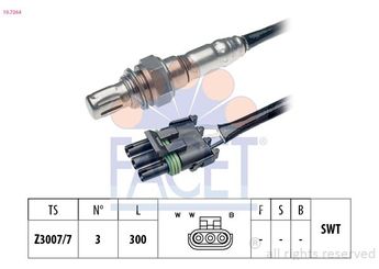 Oksijen (Lambda) Sensörü  PIERBURG 7.05270.51.0  7700870318 7700862426 7700854148 7700746375 7700854506 77 00 854 506 7700867295 77 00 867 295 77 00 870 318