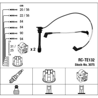 Buji Kablosu  NGK 3075