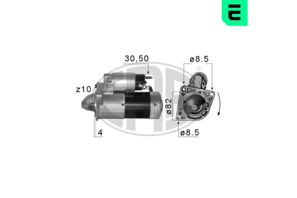 Marş Dinamosu  Saab 9-5 Combi (2001->)  ERA 220580A
