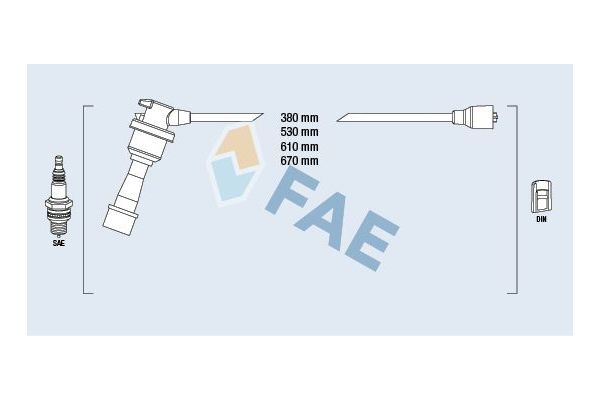 Buji Kablosu  Hyundai Sonata (Y3)(1994->)  HELLUX HBK3192