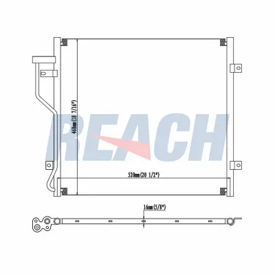 Klima Radyatörü  KRAFTVOLL 08060217