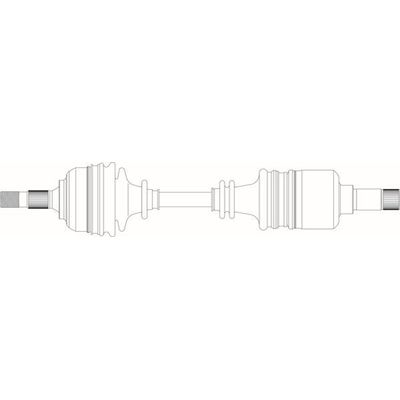 Aks Komple Ön Sol Citroen C4 Picasso (02.2007->)  PSA ORJINAL 3272HN