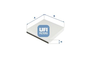 Polen Filtresi  UFI 53.260.00  272774M400 27277-4M400 272774M425 27277-4M425 272779W125 27277-9W125 B727A79925 B727A-79925 72880SA000 72880-SA000 72880SA0009P 72880-SA000-9P G3010SA100 G3010-SA100