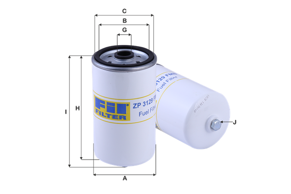 Yakıt Filtresi  FIL FILTRE ZP 3129 FMB