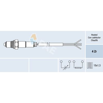 Oksijen (Lambda) Sensörü  Mitsubishi Galant 4/5 Kapı (E50)(1993->)  NGK 94281