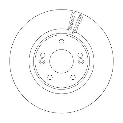 Fren Disk Ayna Ön Sağ ve Sol Kia Optima (JF)(2015->)  TRW DF6497S