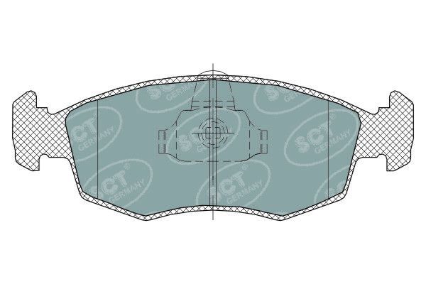 Fren Disk Balata Ön Abarth Punto (188)(2002->)  MGA 55125