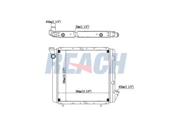 Su Radyatörü  KALE 0500332PA  7701414011 7700773700 7701348273