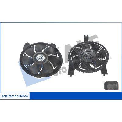 Radyatör Fan ve Motoru  KALE 360555